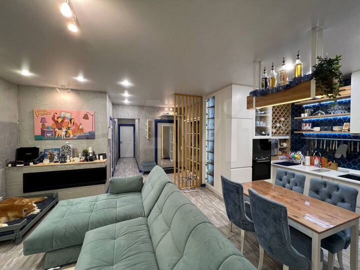 2-к. квартира, 71,1 м², 24/25 эт.