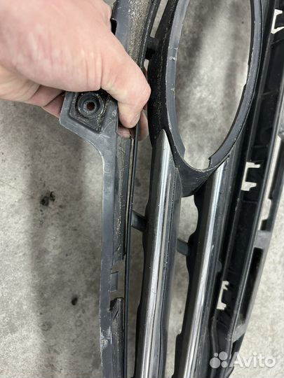 Решетка радиатора Hyundai Solaris 1 рестайлинг