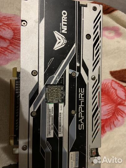 Видеокарта rx580 8gb