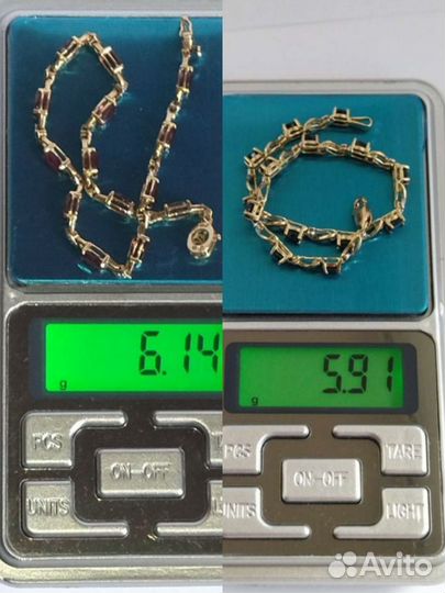 Золотой браслет бриллианты, сапфиры, гранаты