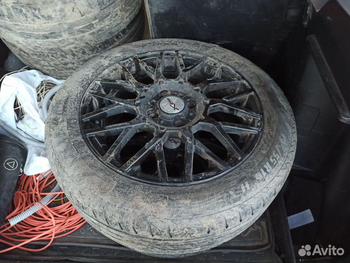 Литье диски r16 4x100 с резиной