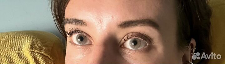 Линзы контактные цветные серые