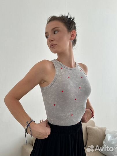 Топ сердечки (разные цвета)