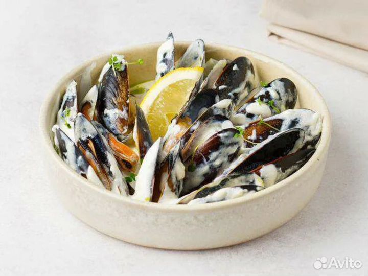 Мидии в ассортименте