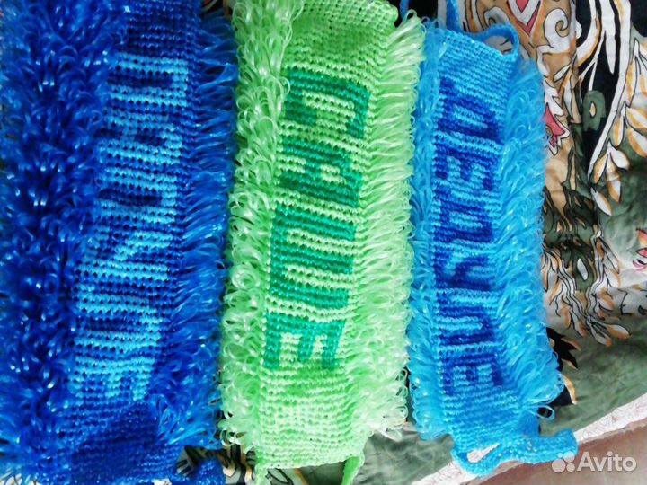 Мочалка ручной работы