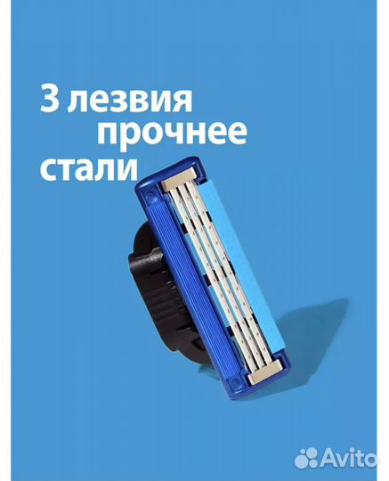Сменные Кассеты Gillette Mach3 Turbo, 8шт