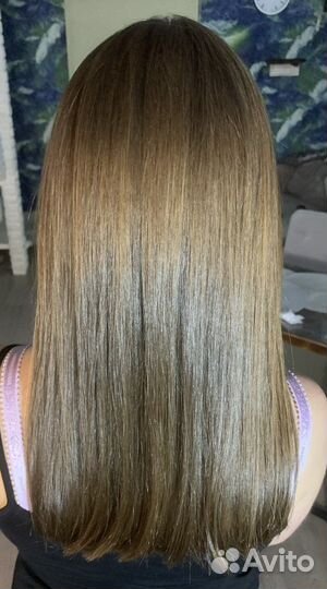 Кератиновое выпрямление волос модель