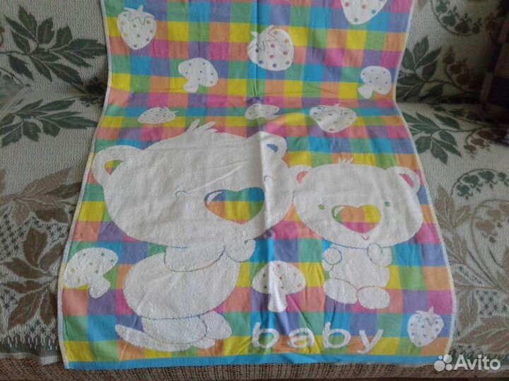 Полотенце детское новое