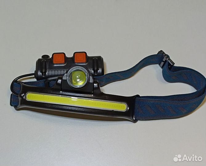 Фонарь налобный с датчиком движения W679