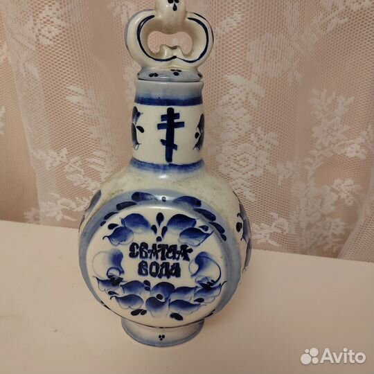 Штоф, графин Гжель