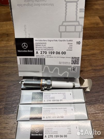 Свечи зажигания Мерседес М270 М274 оригинал