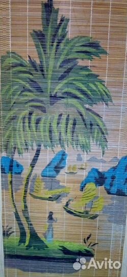 Панно Кокетка.Вьетнамская соломка СССР