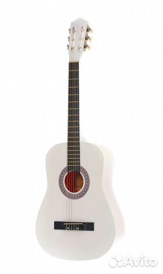 Гитара классическая белая 7/8