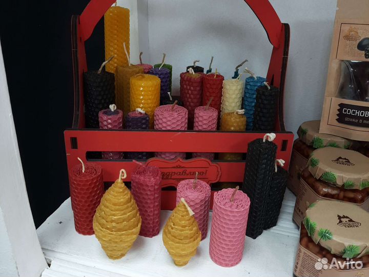Свечи из вощины