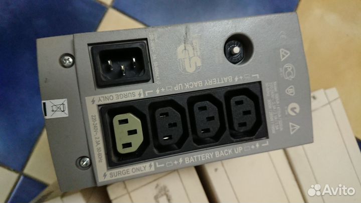 Ибп APC Back UPS CS 500