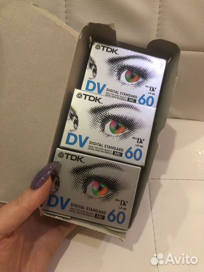 Видеокассеты TDK mini DV LP:90 60
