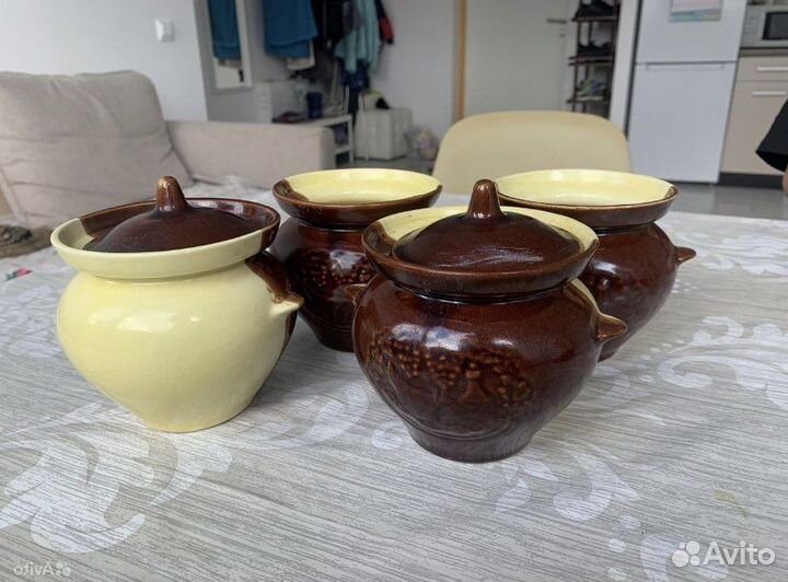 Блюдца горшочки Посуда СССР