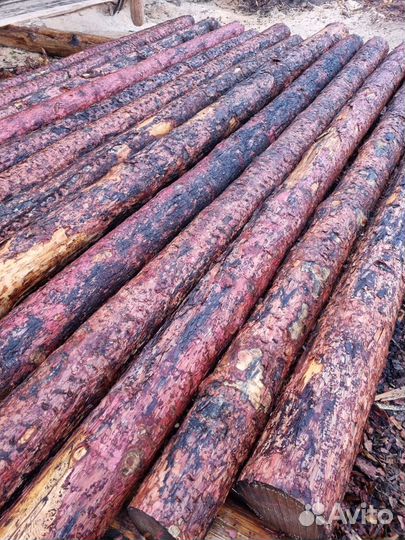 Столбы лиственные