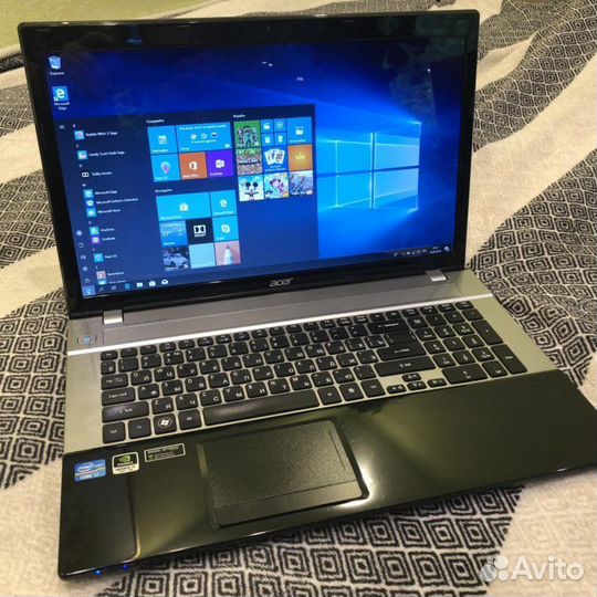 Игровой Свежий Acer i3-7(SSD+1TB+MX130)
