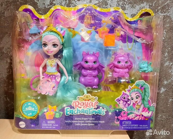 Enchantimals Дракон Енот