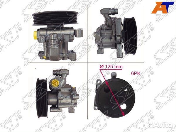 Насос гур mercedes-benz R-class