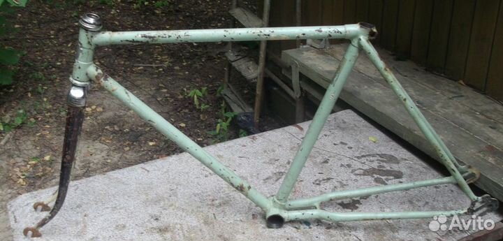 Велосипед вп-1 (1951 год), рама и вилка