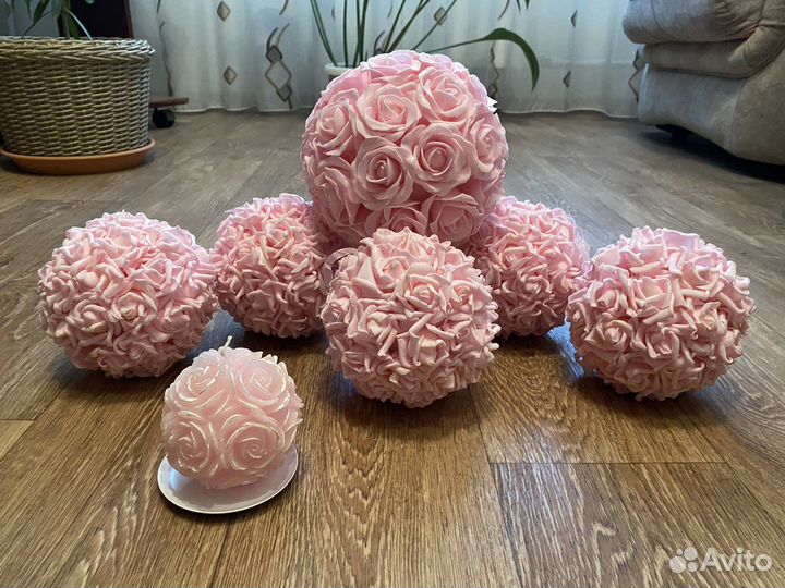 Шары ручной работы из фоамирана