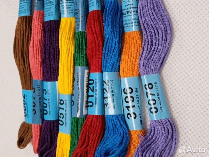 Нитки мулине гамма