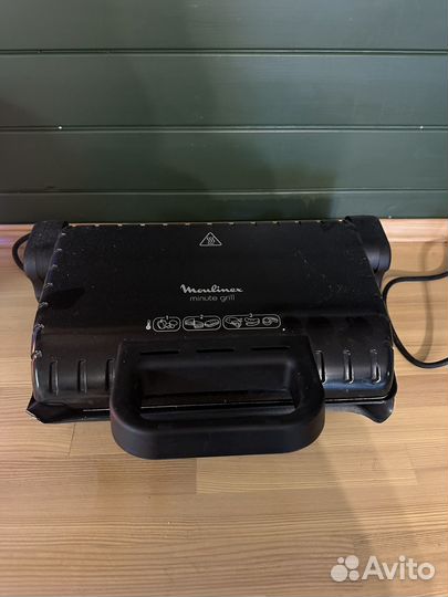 Электрогриль moulinex minute grill 6670s1