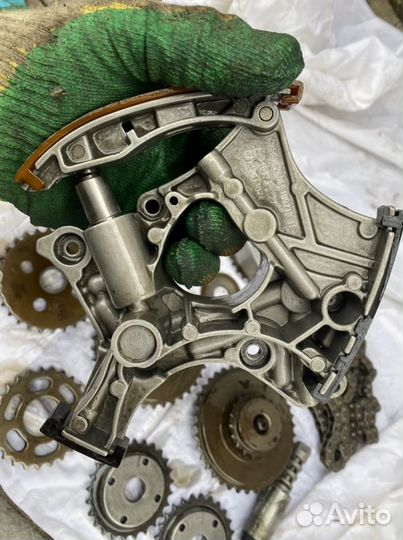 Грм на audi A6 C6 BDW 2.4