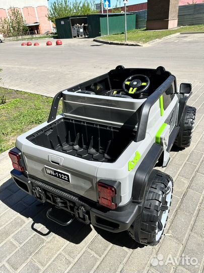 Электромобиль детский джип новый