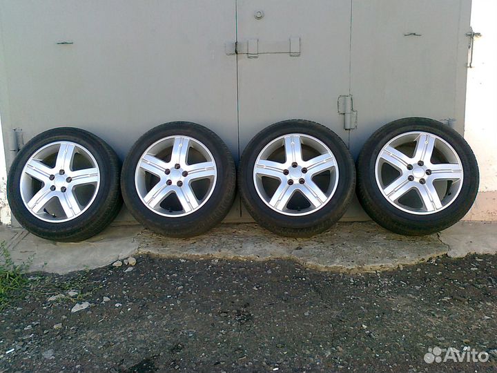 Колеса r16 летние: диски 5х100+шины Maxxis 205x55