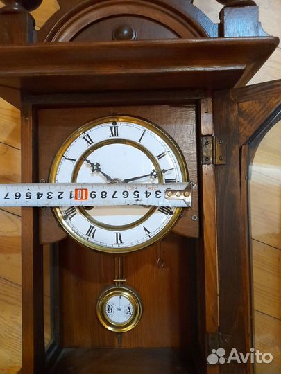 Старинные настенные часы с боем германия