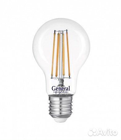 Лампы General LED glden-A60S-17-230-E27-4000 нити