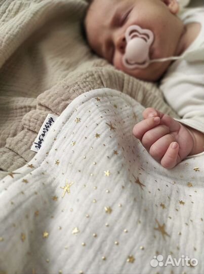 Муслиновый плед