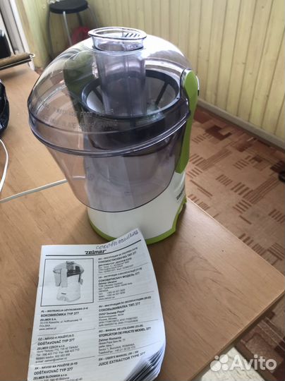 Соковыжималка новая zelmer 377