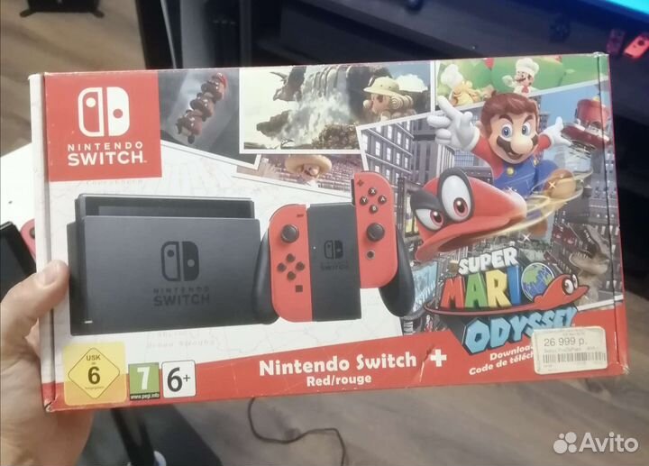 Прошитый Nintendo Switch, 160Gb, любые игры