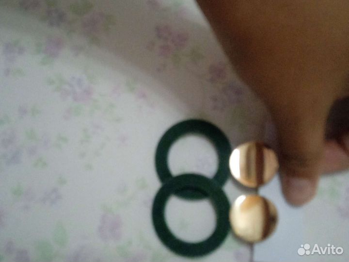Серьги неношенные