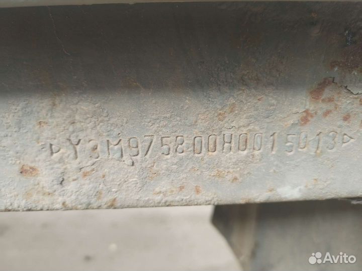 Полуприцеп бортовой МАЗ 5245, 2017