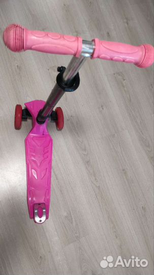 Самокат детский трехколесный складной