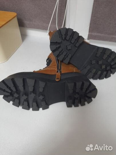 Ботинки зимние натуральная кожа 35 размер