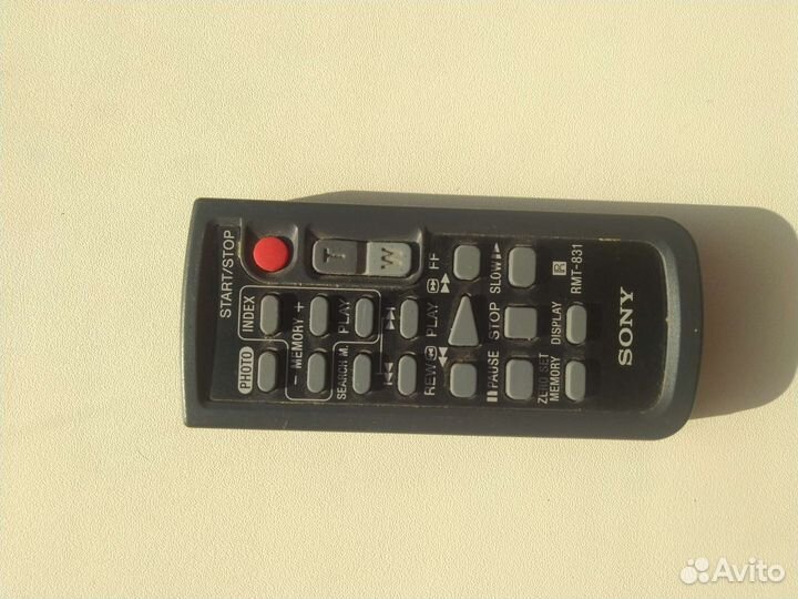 Пульт ду sony для видеокамеры
