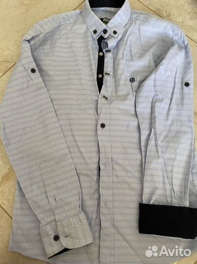 Рубашки для мальчика 134, 140, 146