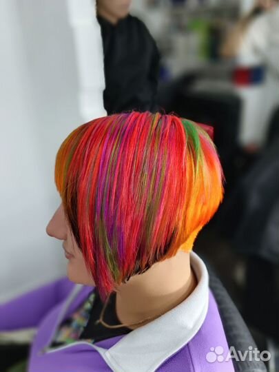 Окрашивание волос Стрижки