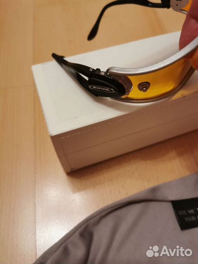 Велосипедные очки Alpina с насадками