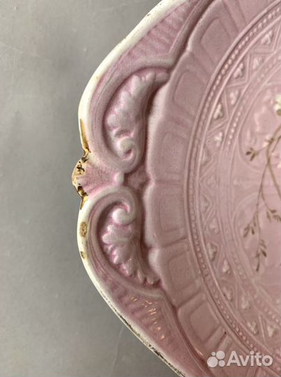 Антикварное блюдо Гарднер роспись