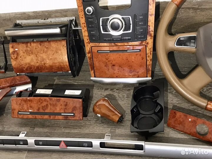 Декоративные накладки салона audi a8 d3