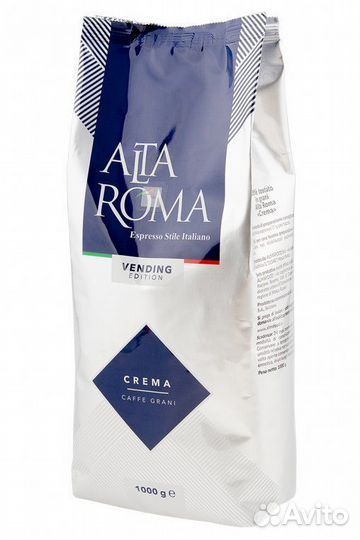 Кофе зерновой alta roma