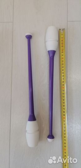 Булавы индиго для художественной гимнастики