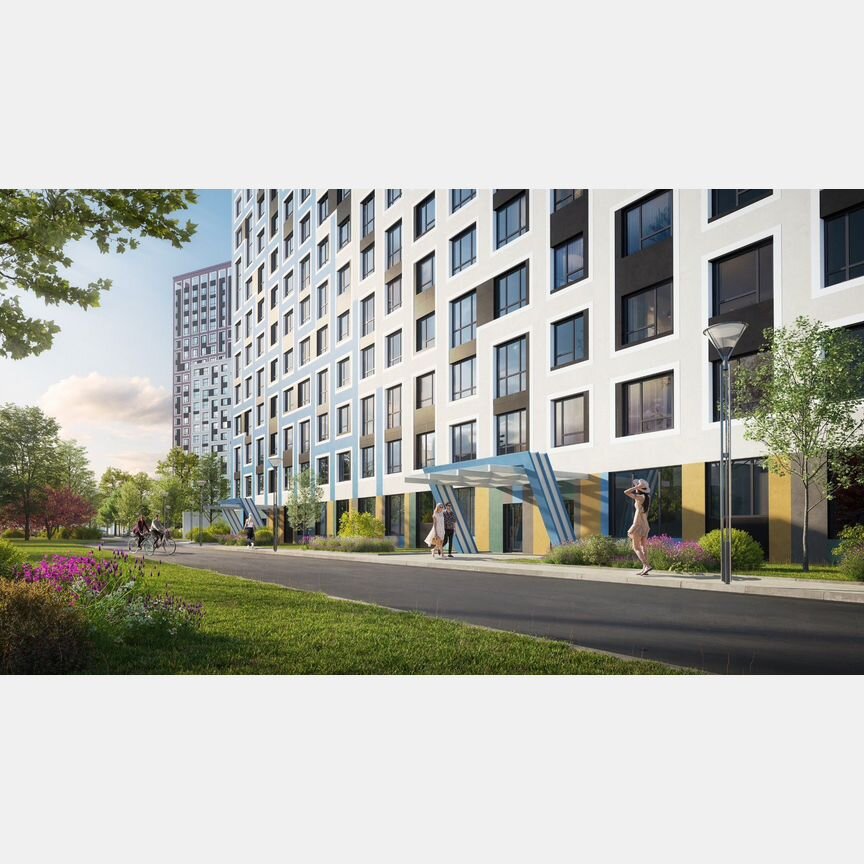 2-к. квартира, 85 м², 19/22 эт.